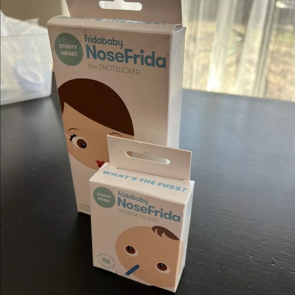 FridaBaby Nasal Aspirator Nose Frida the Snotsucker and Box Of 20 Filters. - Picture 1 of 6